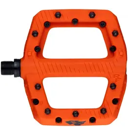 RaceFace RaceFace Chester Pedals - Platform, Composite, 9/16", Small, Orange