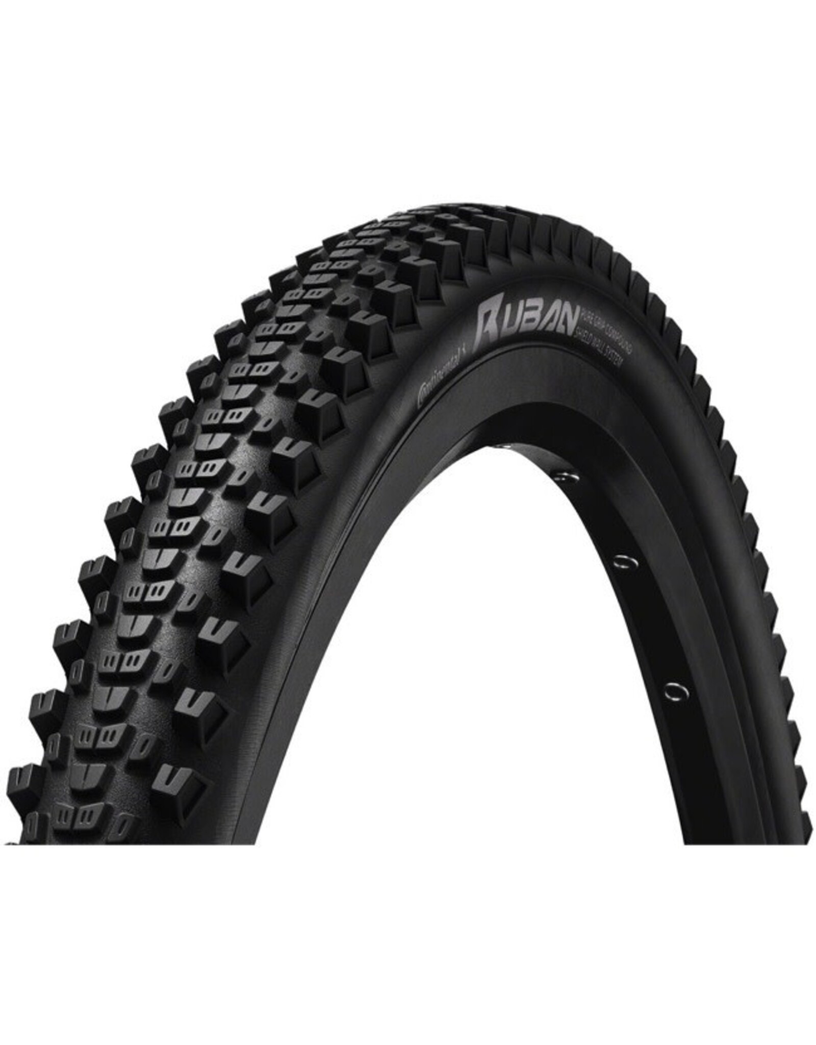 Continental Continental Ruban Tire - 27.5 x 2.10, Tubeless, Folding, Black SL, PureGrip, ShieldWall System, E25