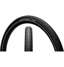 KENDA Kenda Kwick Drumlin Tire - 700 x 50, Clincher, Wire, Black/Reflective, 60tpi