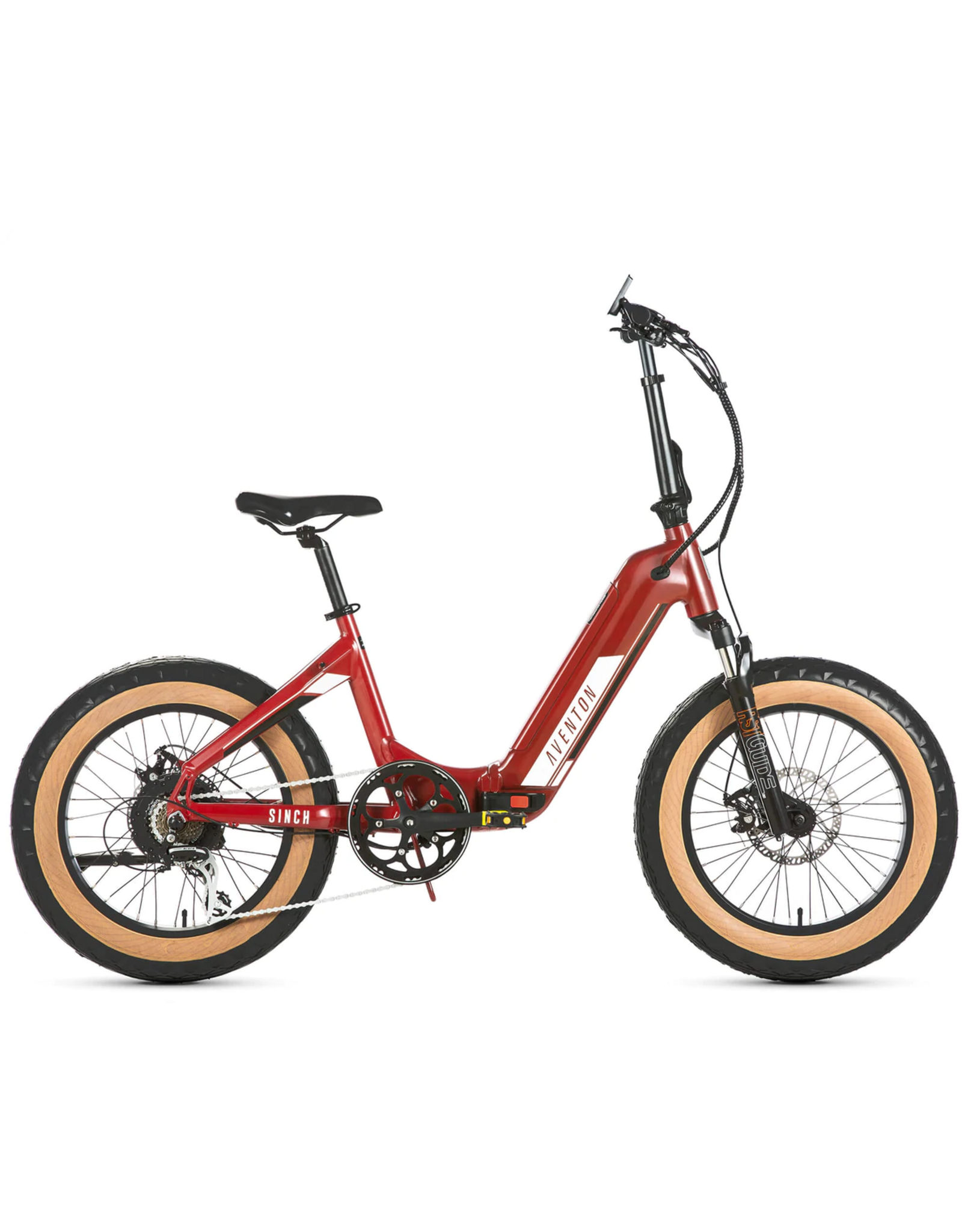 Aventon Aventon Sinch Step Thru- Bonfire Red