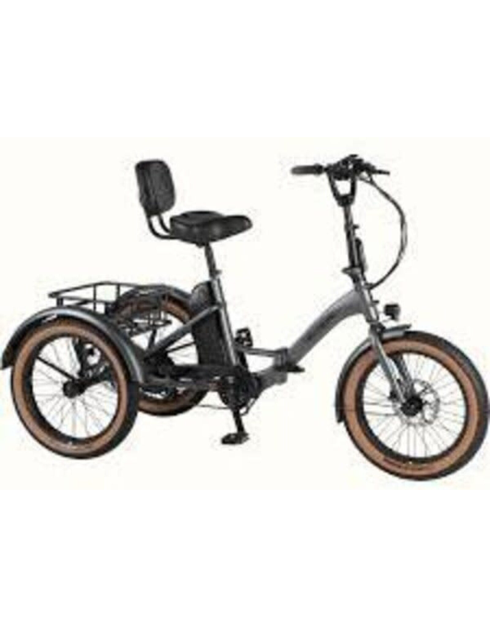 Retrospec Retrospec Boca Rev Trike Electric 500W/48V Matte Graphite