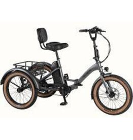 Retrospec Retrospec Boca Rev Trike Electric 500W/48V Matte Graphite
