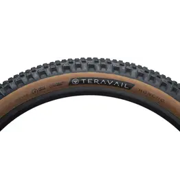 Teravail Teravail Honcho Tire - 27.5 x 2.6, Tubeless, Folding, Tan, Light and Supple, Grip Compound