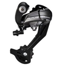 Shimano REAR DERAILLEUR, RD-M370-L, ALTUS, SGS 9-SPEED, DIRECT ATTACHMENT, BLACK