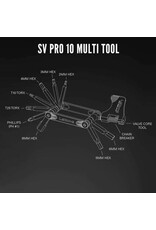 Lezyne Lezyne SV Pro 10 Multi Tool, Silver
