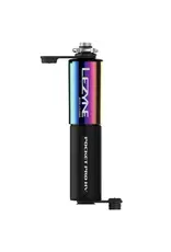 Lezyne Lezyne Pocket Drive Pro HV Mini Pump - Aluminium, 90psi,  Presta/Schrader, With Mount, Neo/Black