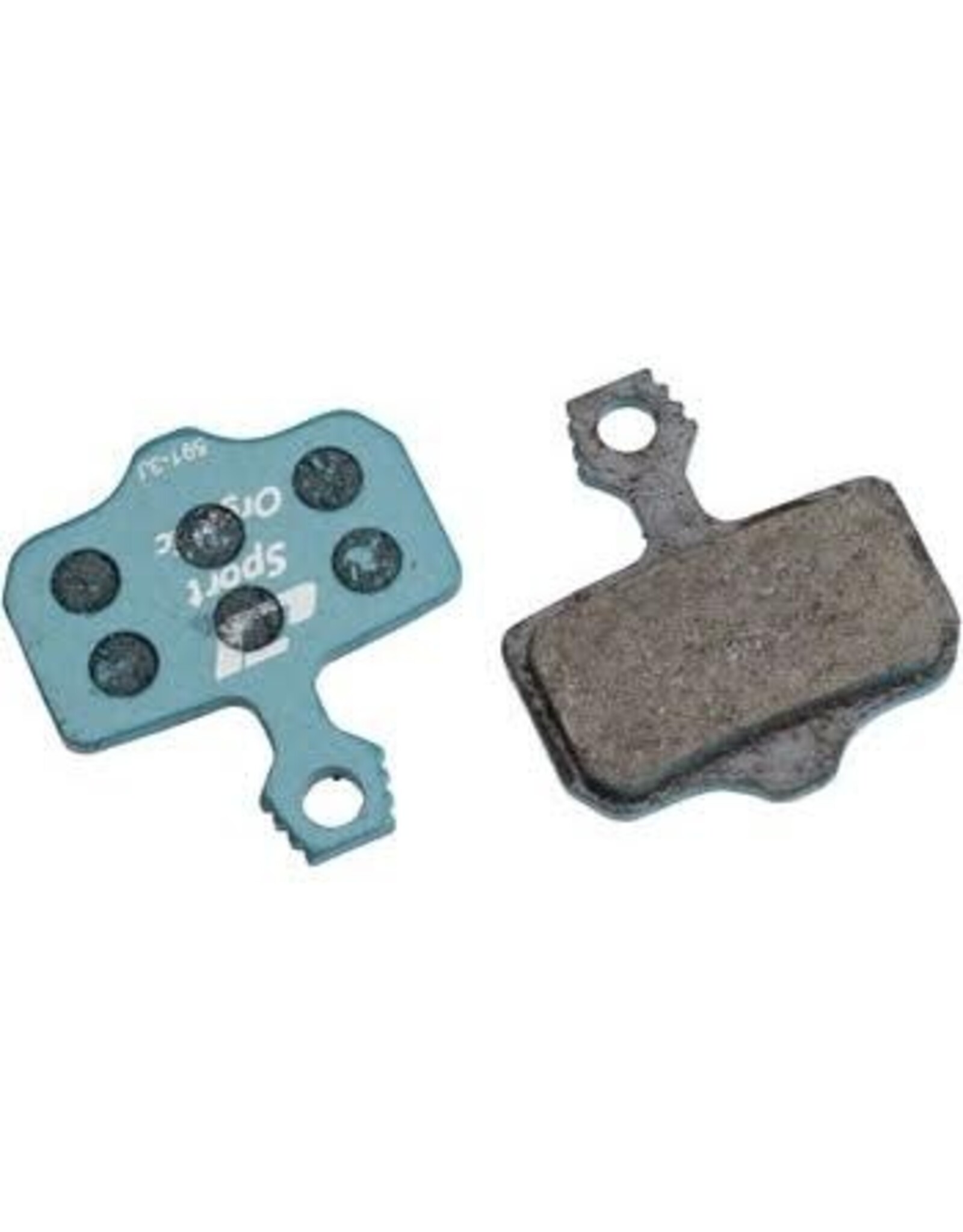 Jagwire Jagwire Sport Organic Disc Brake Pads for SRAM Level TL, T, DB5, DB3, DB1, Avid, Elixir R, CR, CR Mag, 1, 3, 5, 7, 9, X0, XX, World Cup
