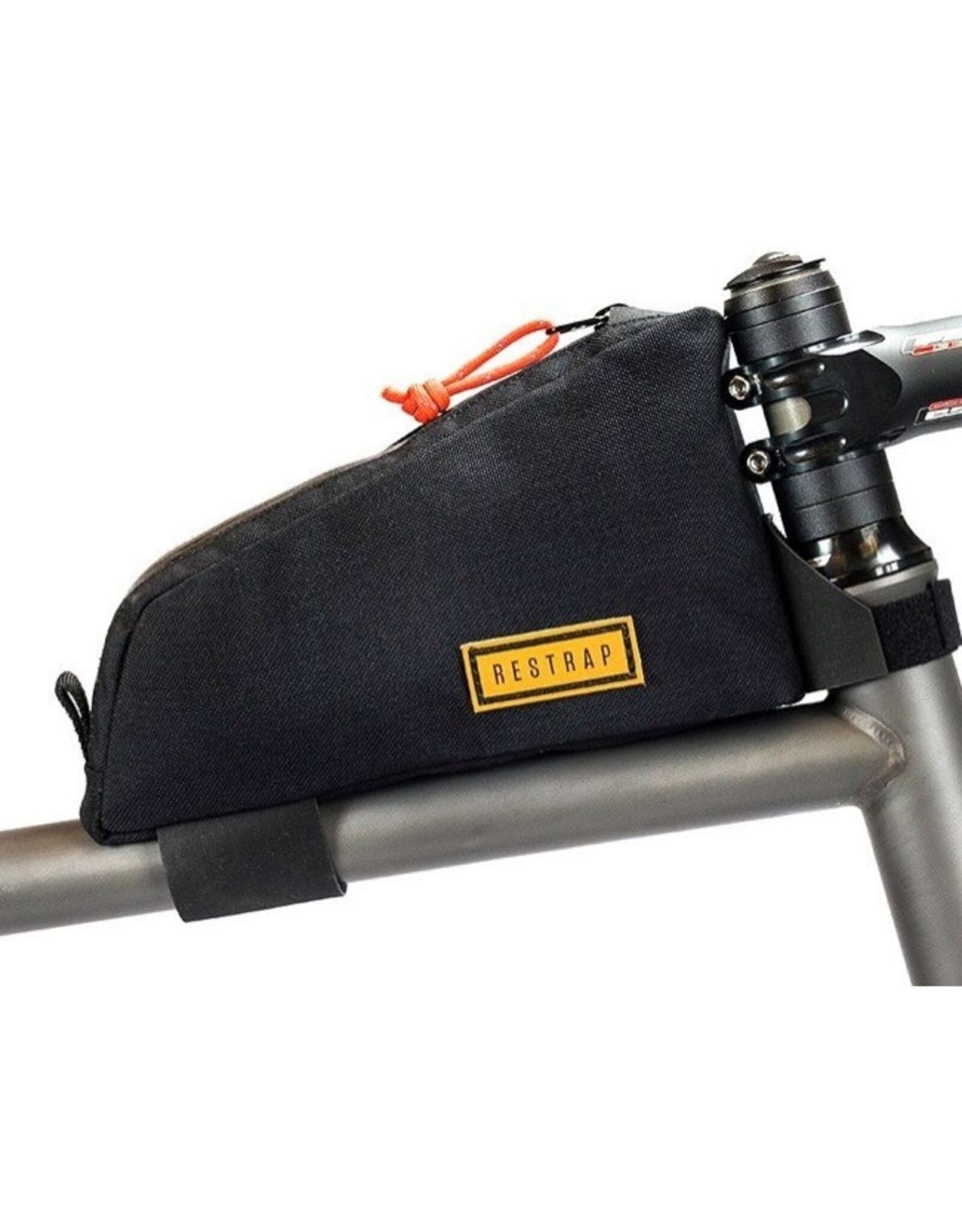 Restrap Restrap Strap-On Top Tube Bag - Black