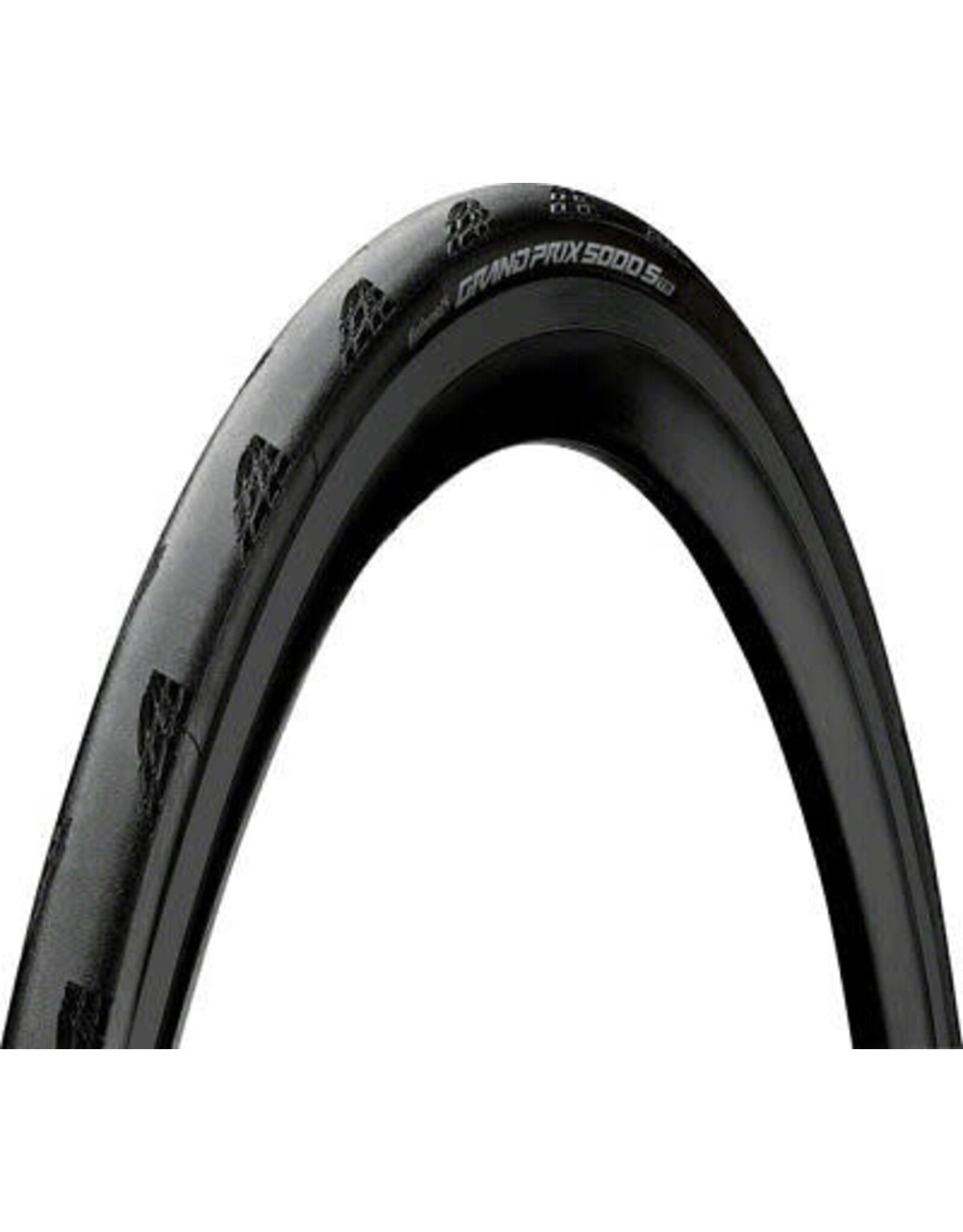 Continental Continental Grand Prix 5000 S TR Tire - 700 x 30, Tubeless, Folding, Black, BlackChili, Vectran Breaker, LazerGrip, ACT