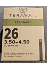 Teravail Teravail Standard Tube - 26 x 3.5 - 4.5, 35mm Schrader Valve