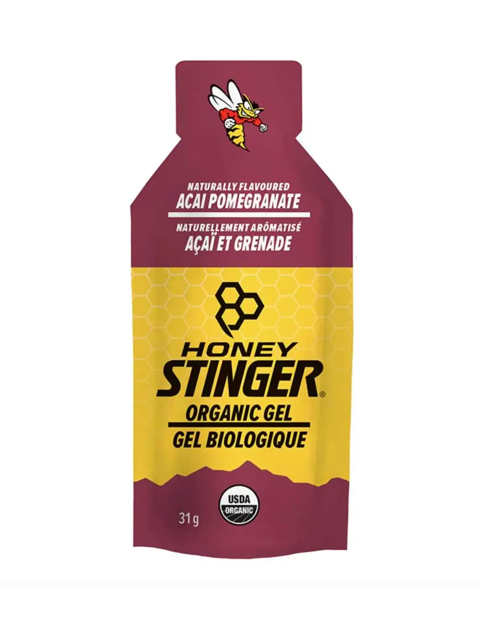Honey Stinger Honey Stinger Organic Energy Gel - Acai and Pomegranate, Box of 24