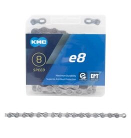 KMC Chain KMC e8 EPT E-Bike 8sp Chain, Silver