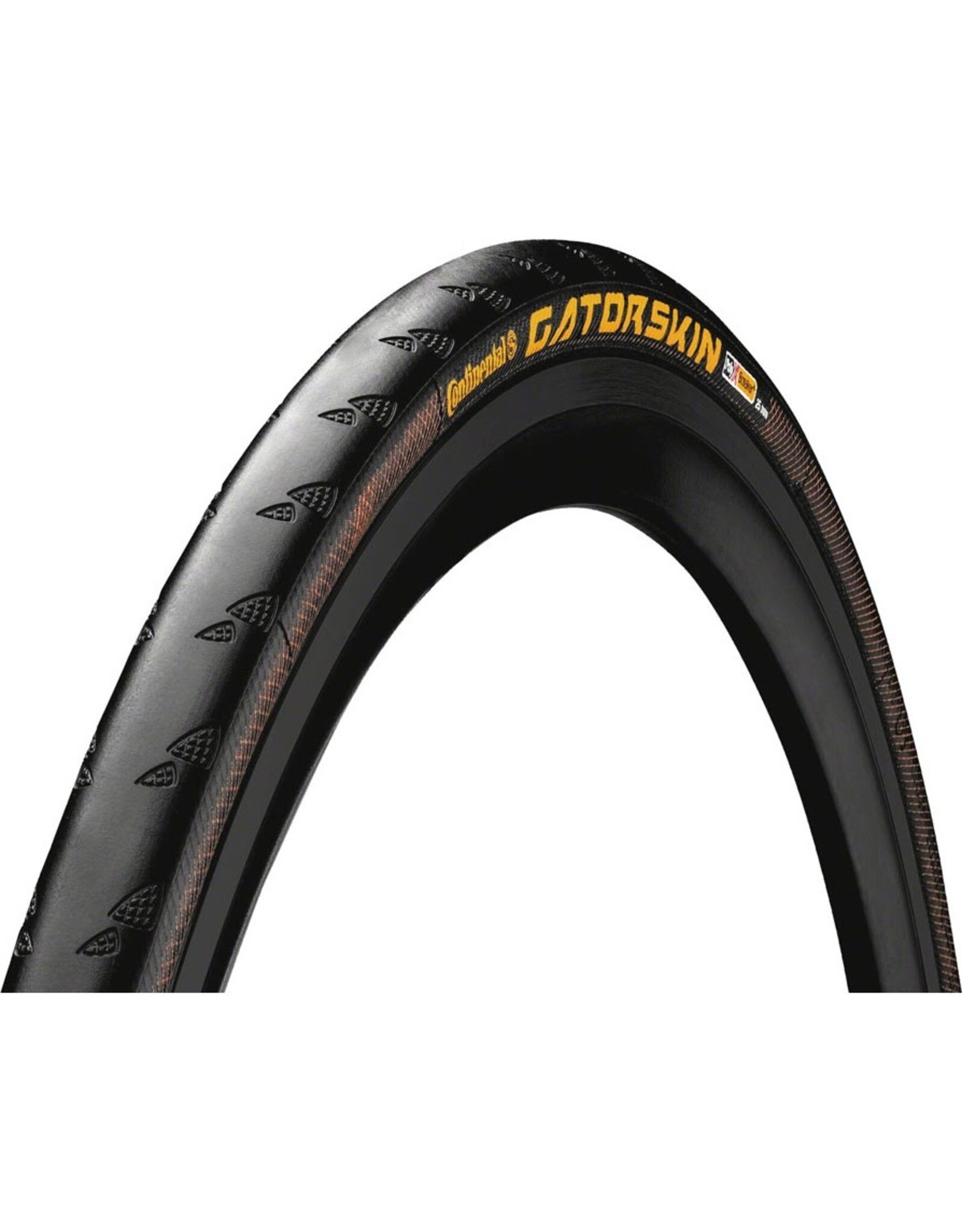 Continental Continental Gatorskin Tire - 650c x 23, Clincher, Wire, Black, PolyX Breaker