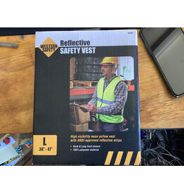 Reflective Safety Vest-  Large