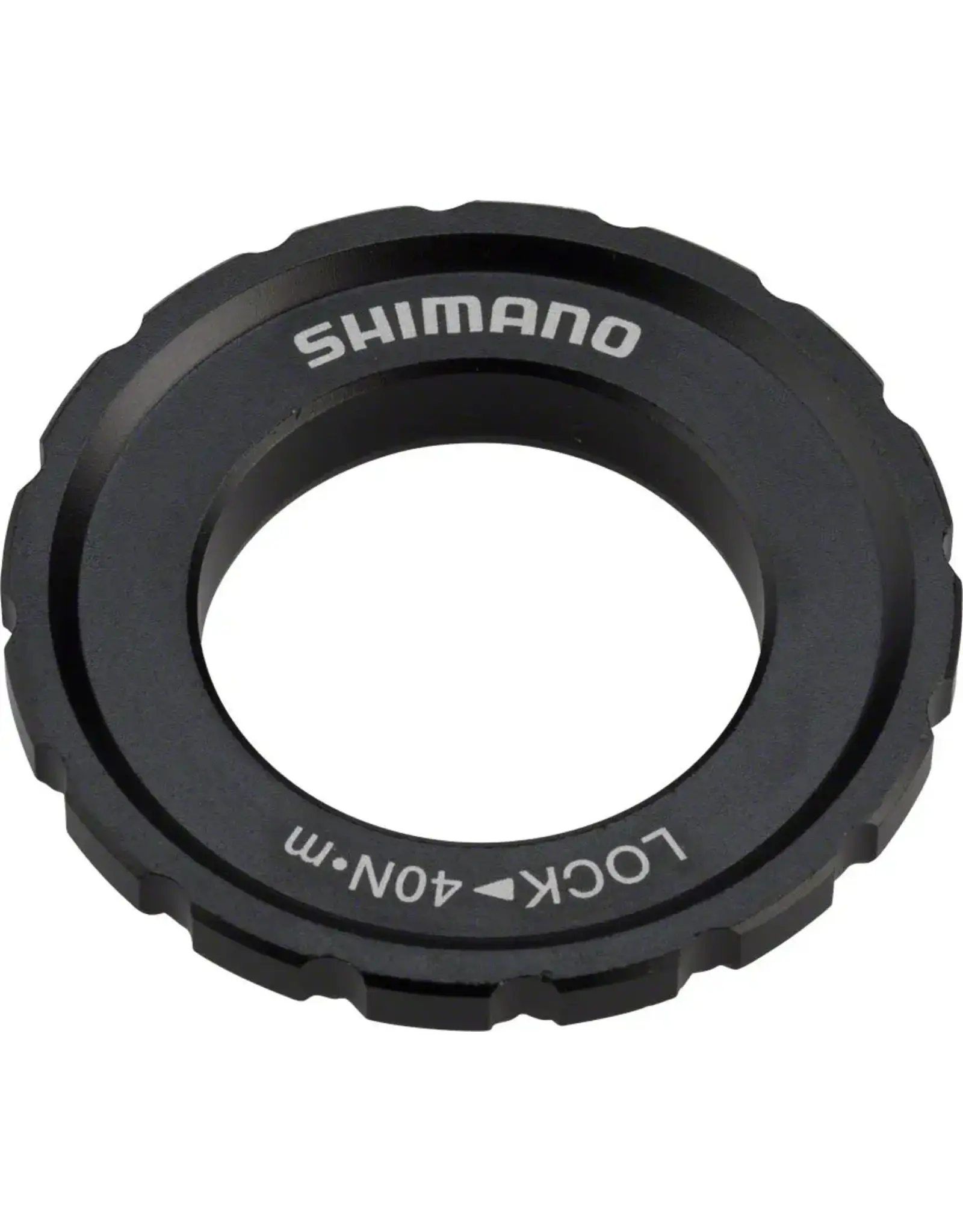 Shimano Shimano XT M8010 Outer Serration Centerlock Disc Rotor Lockring, for use with 12/15/20mm Axle Hubs