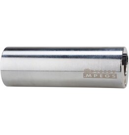 Odyssey Odyssey MPEG 14mm Pegs with 3/8" Adaptor Sold In Pairs Chrome