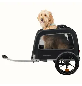 Retrospec Retrospec Rover Waggin’ Pet Bike Trailer Black