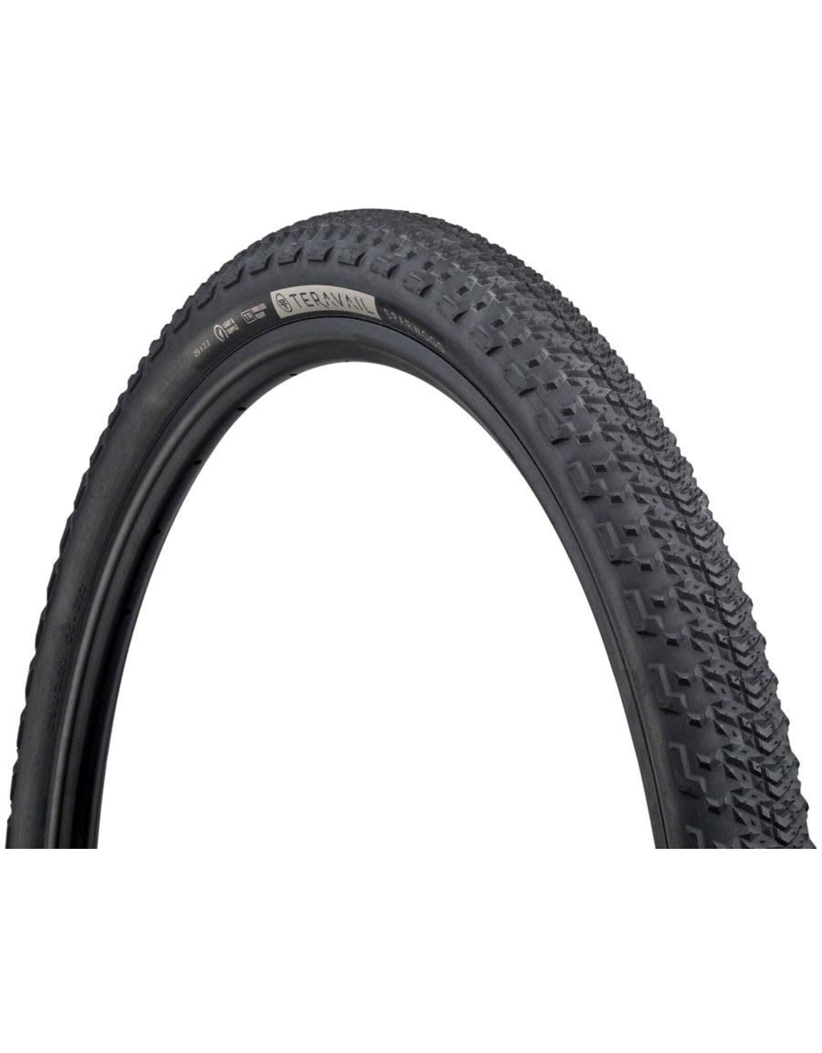 Teravail Teravail Sparwood Tire - 29 x 2.2, Tubeless, Folding, Black, Light and Supple
