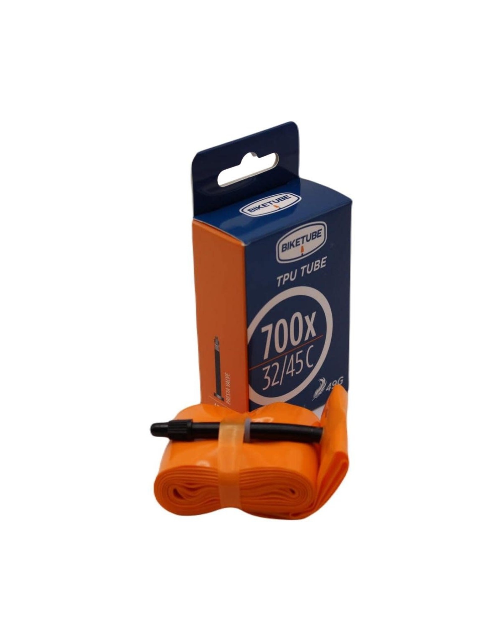 BikeTube BikeTube Road TPU Tube, 700x32-45, PV 60mm