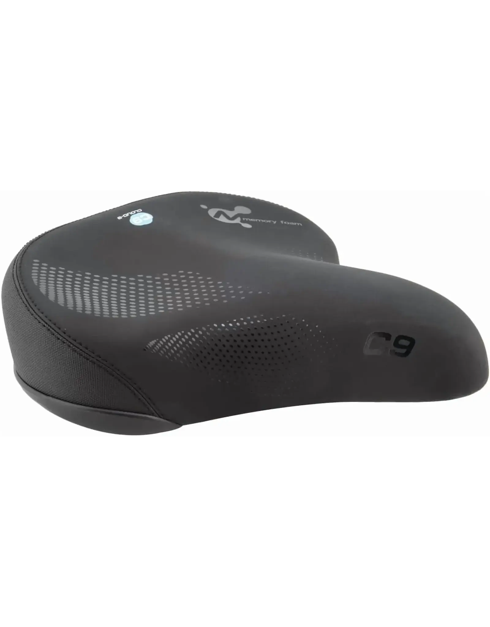 CLOUD-9 Cloud-9 C9 Cruiser Contour Sport Memory Foam Saddle 10.7x10.7- Bk