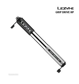 Lezyne Lezyne Grip Drive HP Hand Pump, Silver Medium