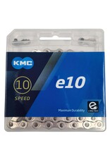 KMC KMC e10 eBike Chain - 10 Speed, 136 Links, Silver