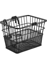 Retrospec Apollo Mesh Bike Basket V2 black