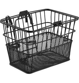 Retrospec Apollo Mesh Bike Basket V2 black