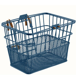 Retrospec Apollo Mesh Bike Basket V2 Navy