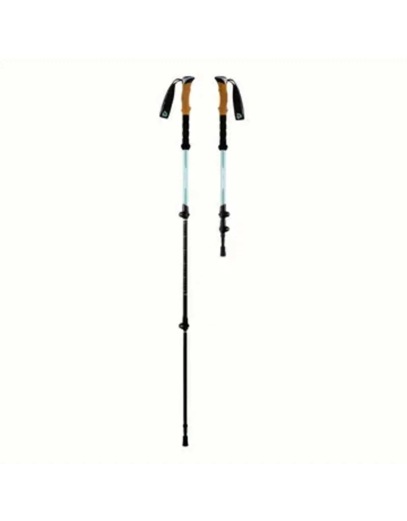 Retrospec Retrospec Solstice Trekking Poles Cork Grip- Winter Mint