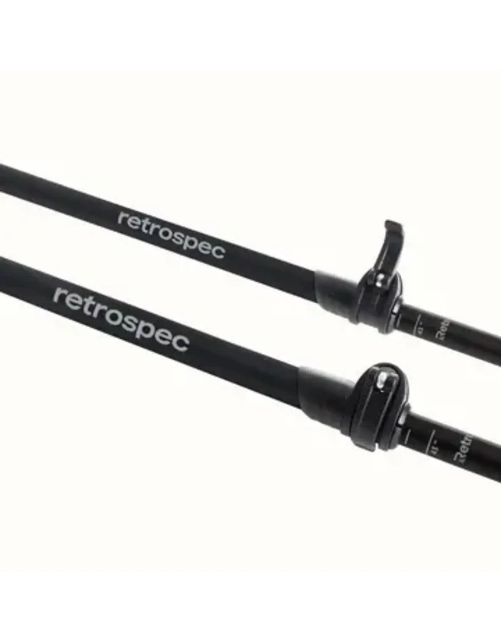 Retrospec Retrospec Solstice Trekking Poles Cork Grip- Matte Black