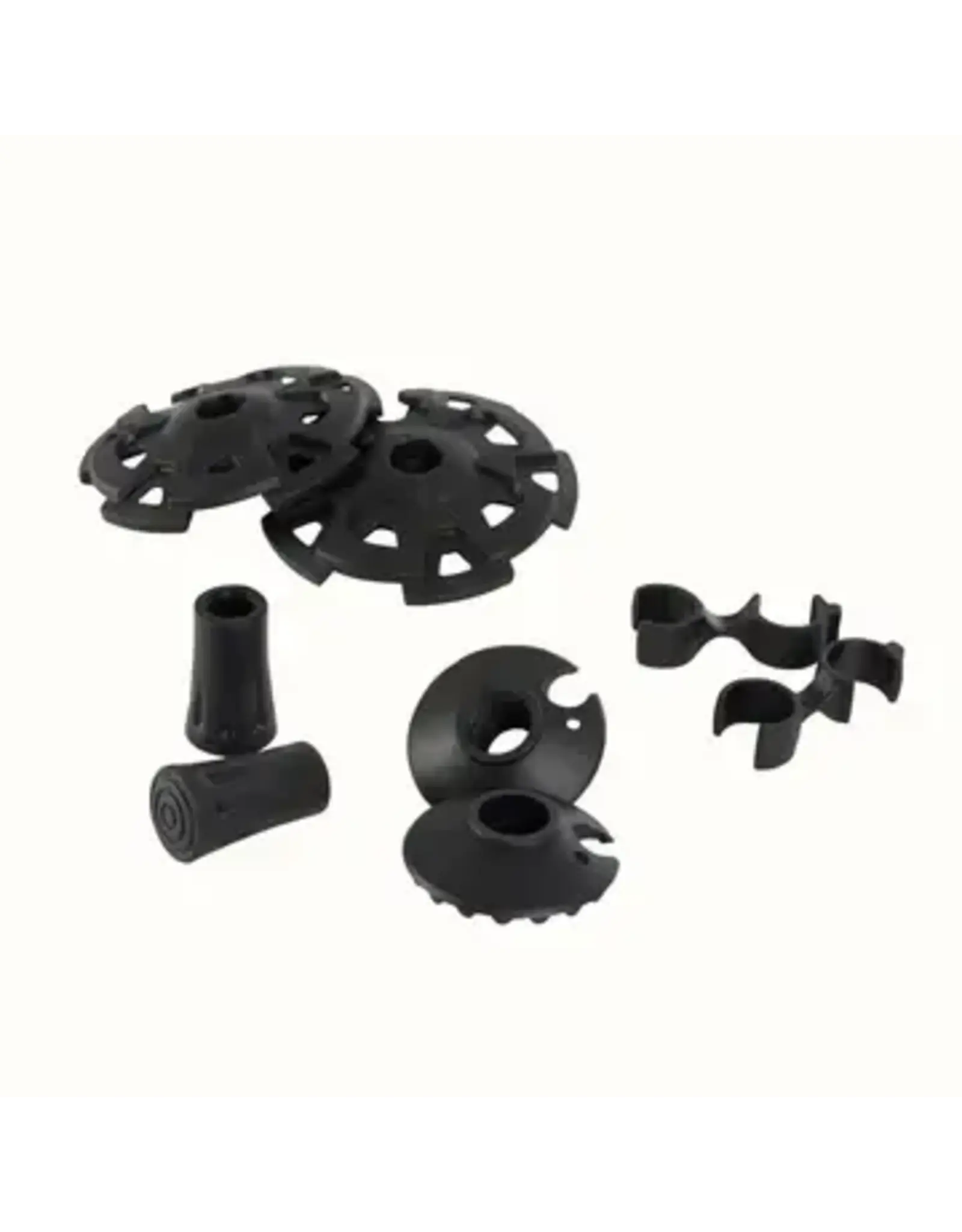 Retrospec Retrospec Solstice Trekking Poles Cork Grip- Matte Black