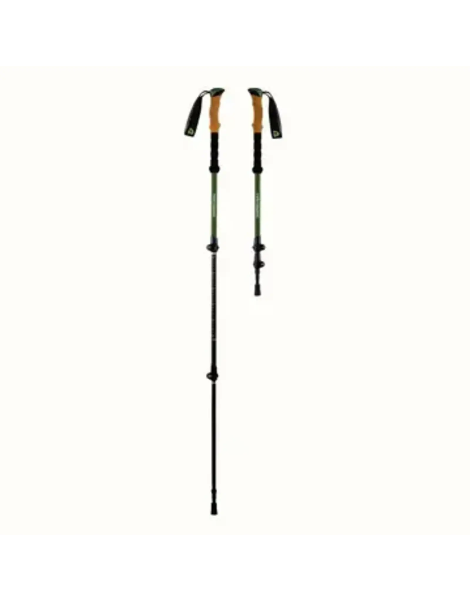 Retrospec Retrospec Solstice Trekking Poles Cork Grip- Matte Forest