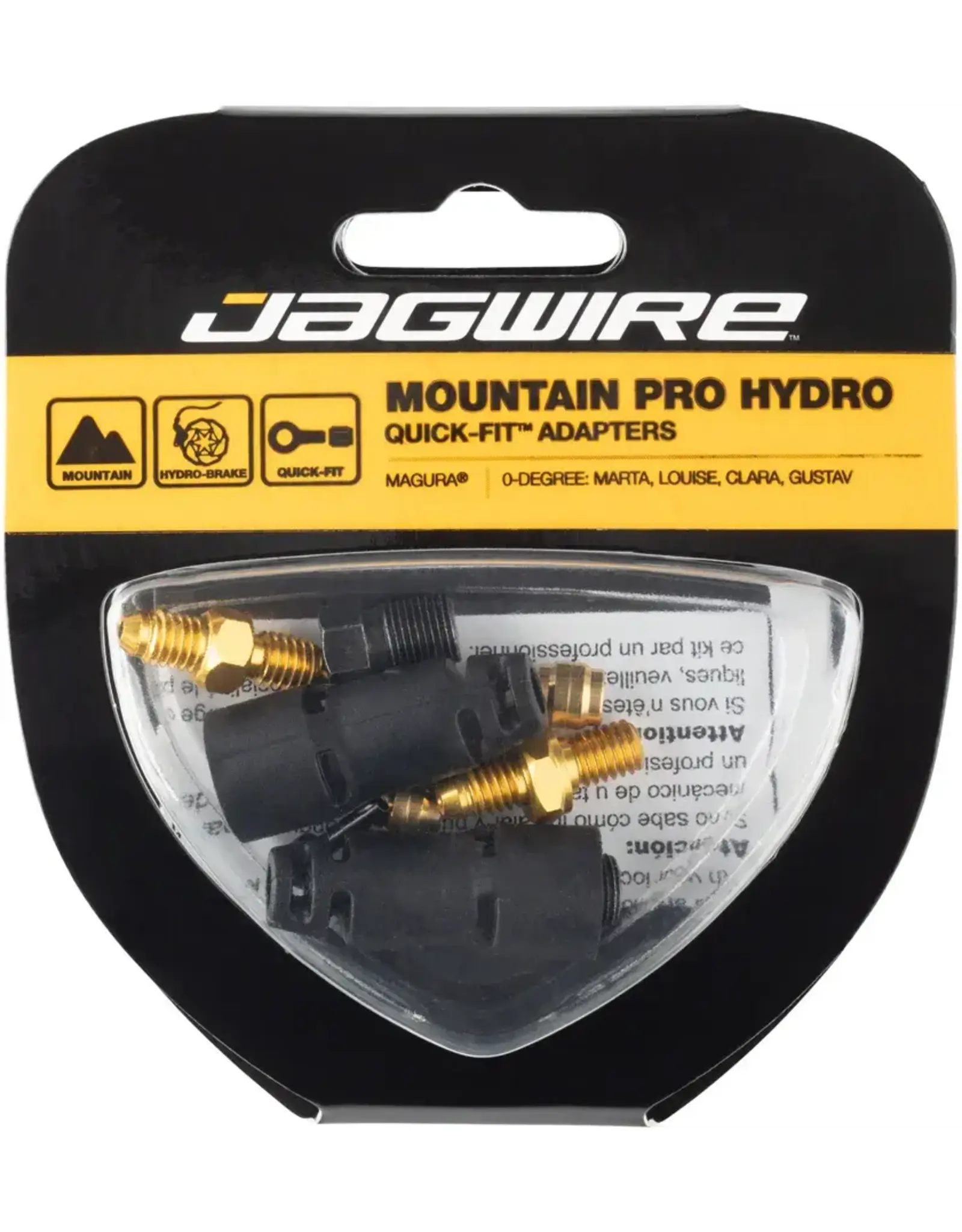 Jagwire Jagwire Pro Disc Brake Hydraulic Hose Quick-Fit Adaptor for Magura Clara, Julie