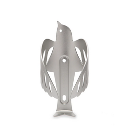 PDW Portland Design Works Sparrow Cage Water Bottle Cage: Silver
