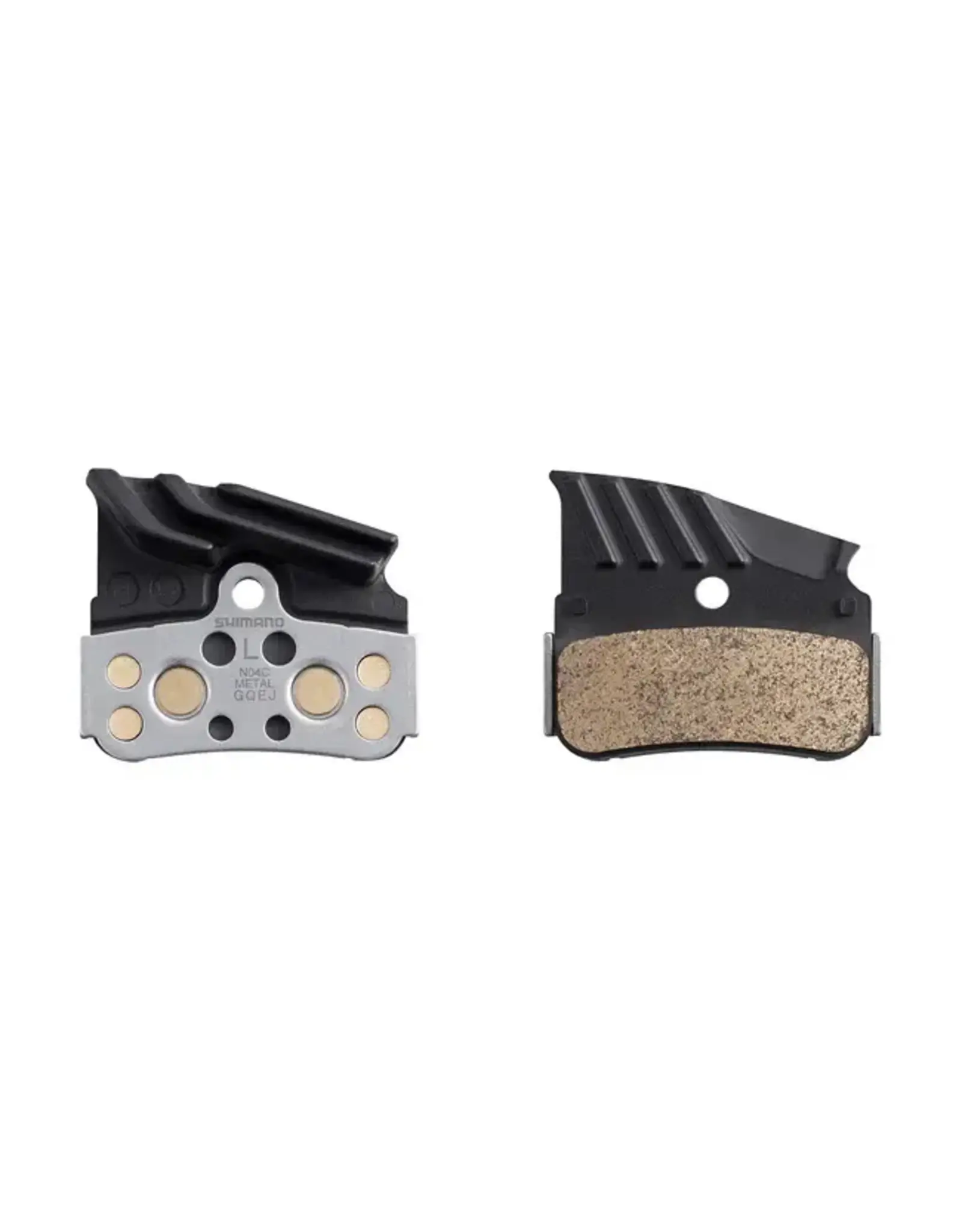 Shimano Brake Pad Shimano Metal Finned Disc Pad N04CMF