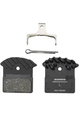 Shimano Shimano J05A-RF Disc Brake Pad and Spring - Resin Compound, Finned Aluminum Back Plate