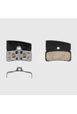 Shimano Shimano P04C-MF Disc Brake Pads and Springs - Metal Compound, Finned Aluminum and Stainless Steel Back Plate, One Pair