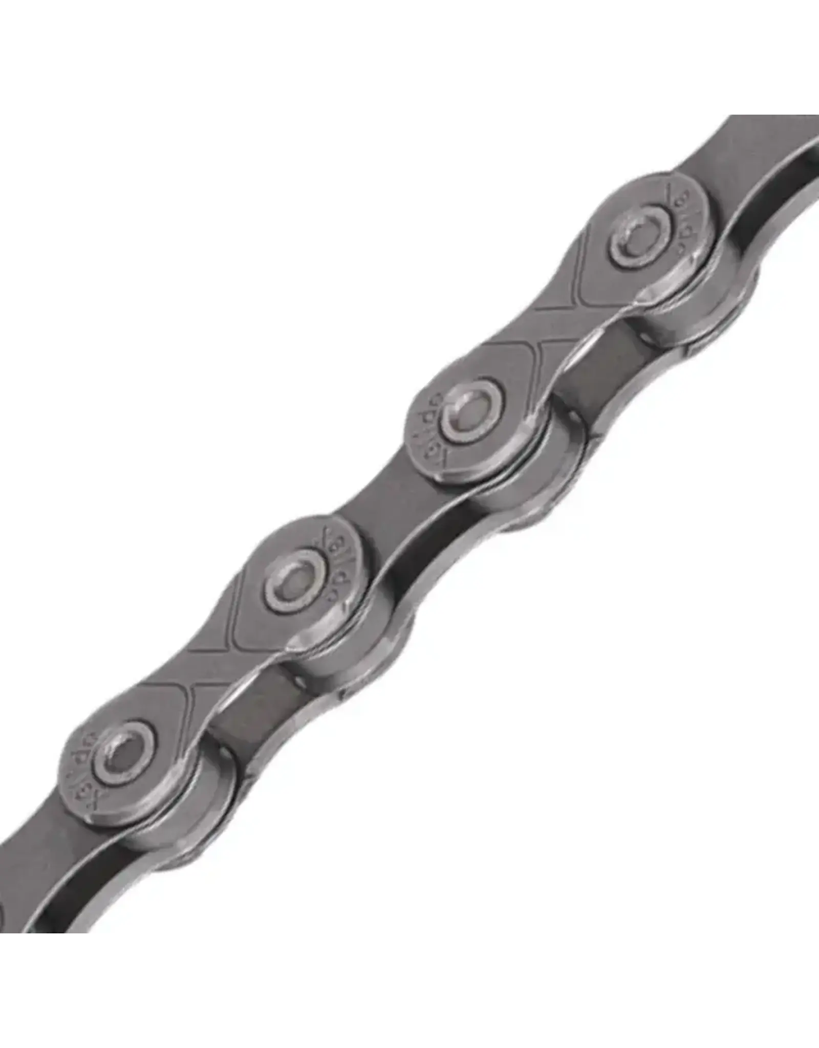 KMC KMC XGlide Chain - 9/10/11-Speed, 126L, Optimized for Shimano CUES Drivetrain, Gray