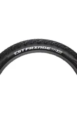 CST CST Fringe Tire - 24 x 2.8, Clincher, Wire, Black