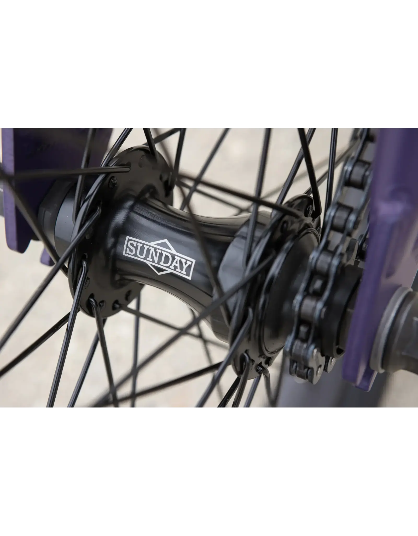 Sunday Sunday Primer BMX Bike - 21" TT, Matte Midnight Purple