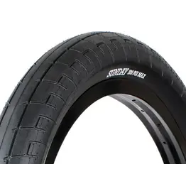 Sunday Sunday Street Sweeper Tire - 20 x 2.4, Clincher, Wire, Black/Black