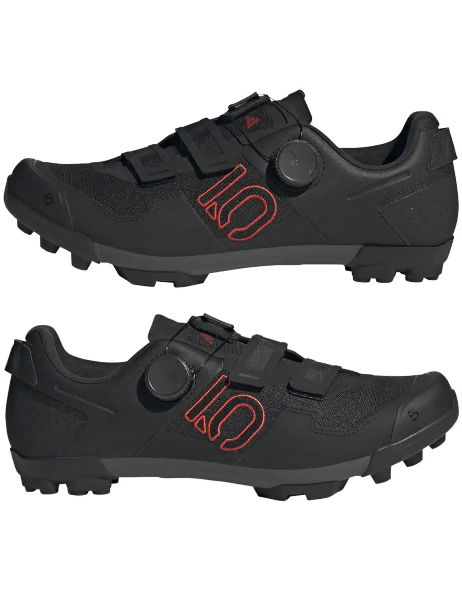 Five Ten Five Ten Kestrel BOA Mountain Clipless Shoes - Men's, Core Black/Gray Six/Gray Four, 11