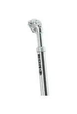 Kalloy Kalloy Uno Comfort Sus Seatpost, 27.2 x 350mm, Silver