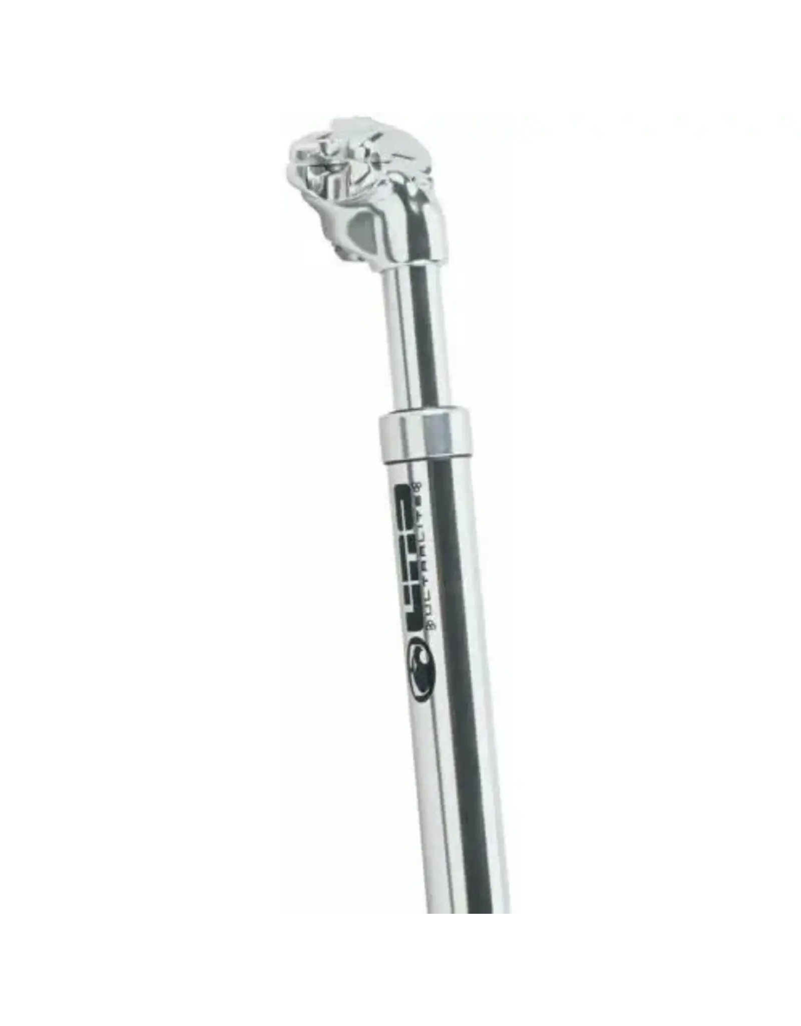 Kalloy Kalloy Uno Comfort Sus Seatpost, 27.2 x 350mm, Silver