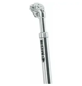 Kalloy Kalloy Uno Comfort Sus Seatpost, 27.2 x 350mm, Silver