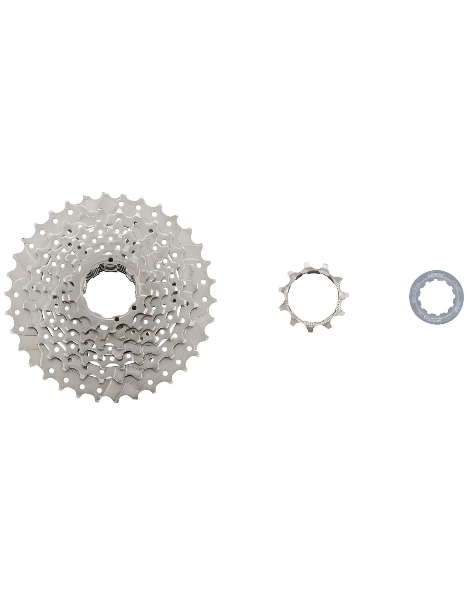 Shimano Shimano Claris CS-HG50 Cassette - 8 Speed, 11-34t, Silver, Nickel Plated