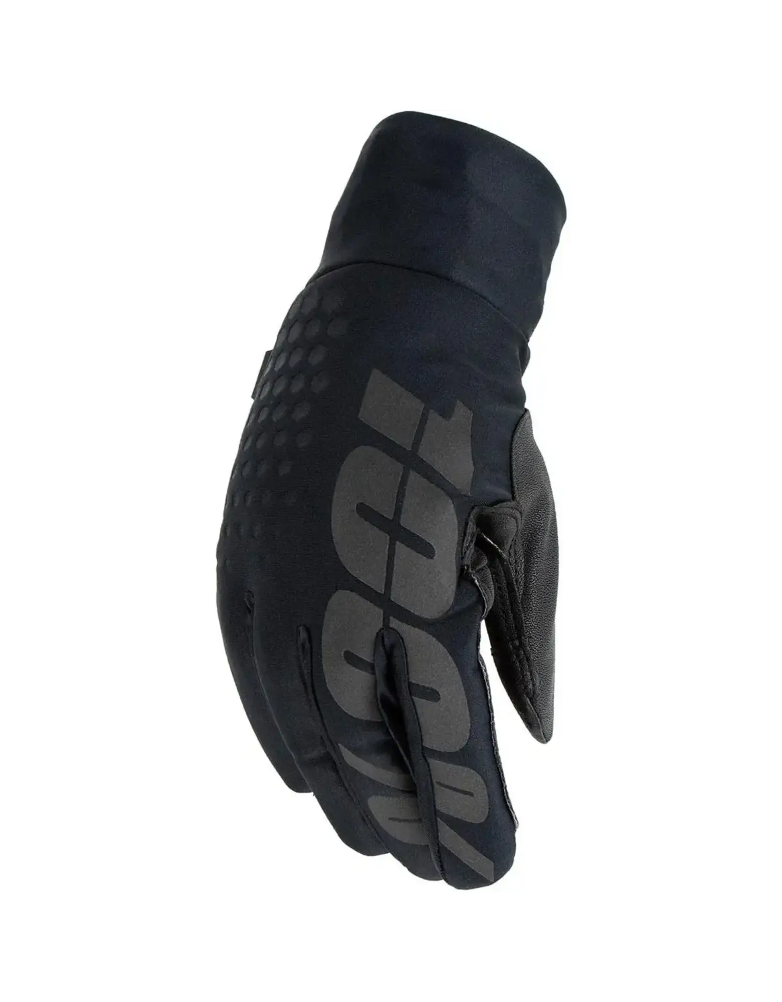 100% 100% Hydromatic Brisker Gloves - Black Full Finger Medium