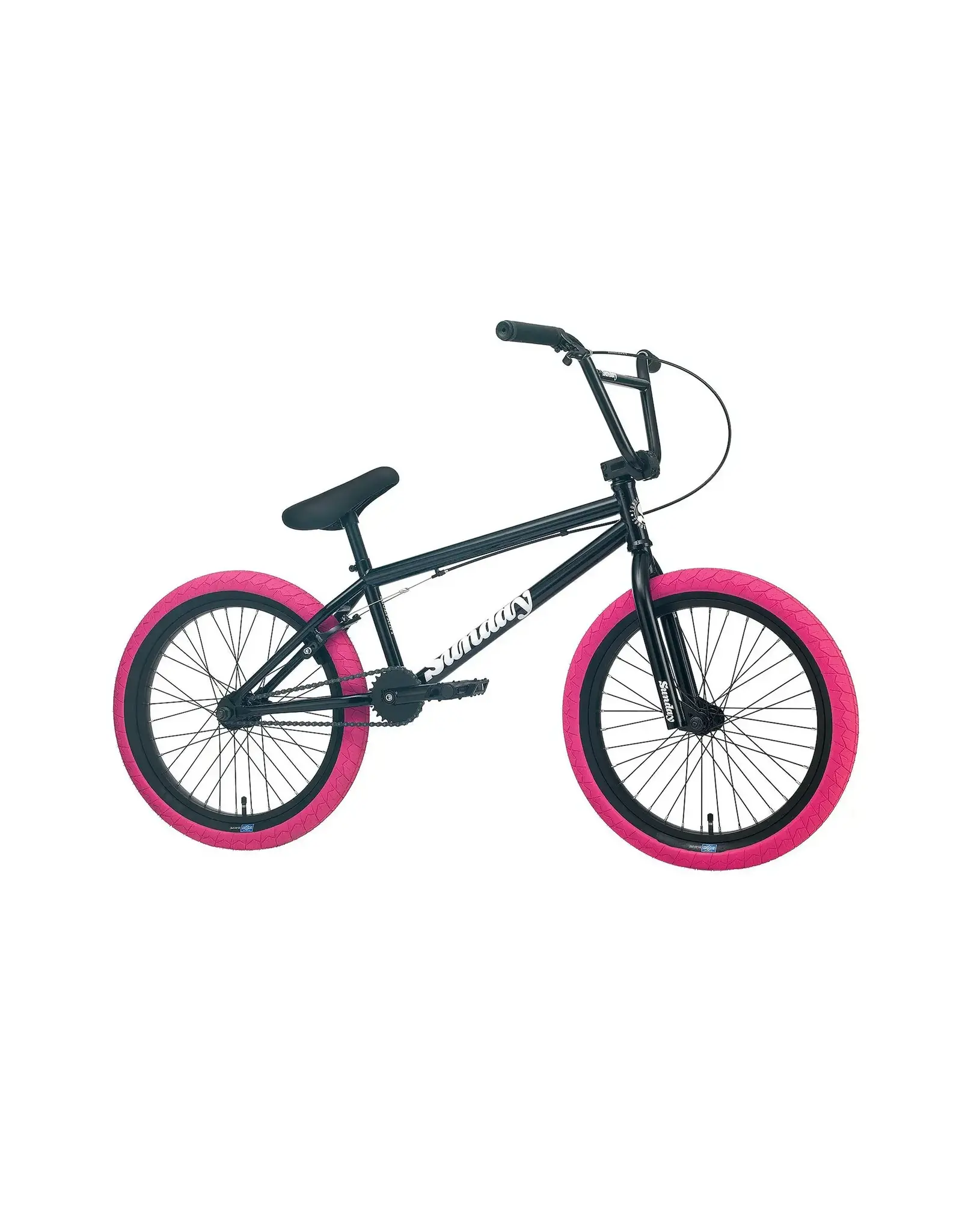 Sunday Blueprint 20” Gloss Black (w pink tires)
