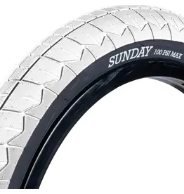 Sunday Sunday Current V2 Tire - 20 x 2.4, Clincher, Wire, White/Black